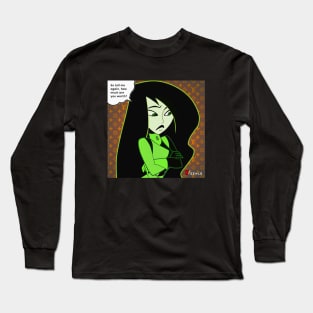 Shego (Kim Possible) Pop Art Long Sleeve T-Shirt